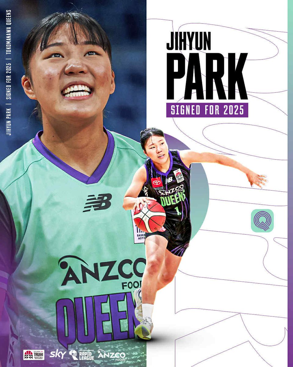 TOKOMANAWA QUEENS (@tokomanawaqueen) on Twitter photo She’s back with that big time energy 💥
Korean national team standout Jihyun Park returns to the Tokomanawa Queens for Season 2025. Buckets, grit, and game-changing plays are incoming <a href="/TauihiNZ/">Tauihi Basketball Aotearoa</a> She’s back with that big time energy 💥
Korean national team standout Jihyun Park returns to the Tokomanawa Queens for Season 2025. Buckets, grit, and game-changing plays are incoming <a href="/TauihiNZ/">Tauihi Basketball Aotearoa</a>