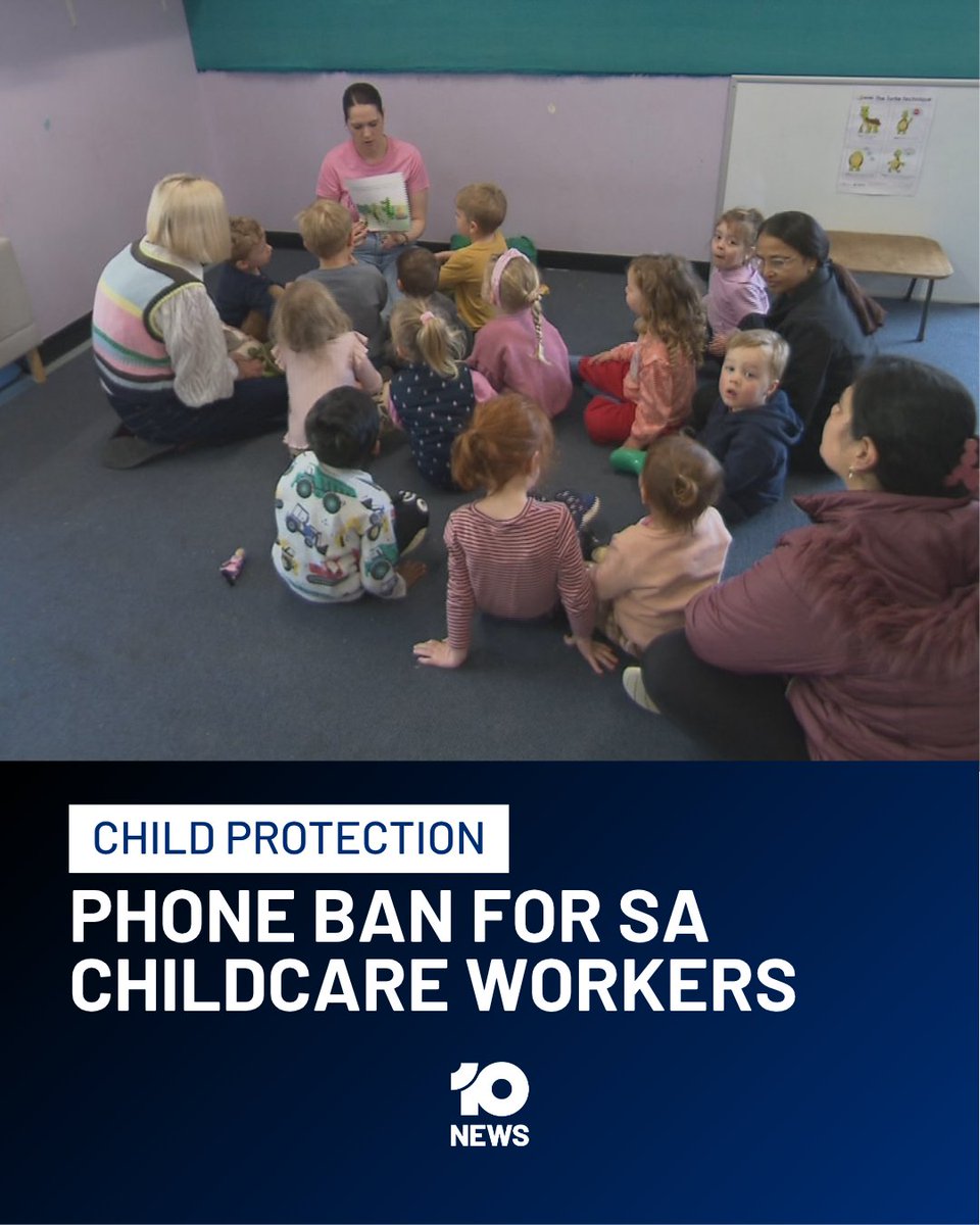 The South Australian government is introducing a ban on the use of personal mobile devices for childcare staff in an effort to better protect children across the state.

The move comes in the wake of sickening child abuse allegations coming out of the childcare industry in