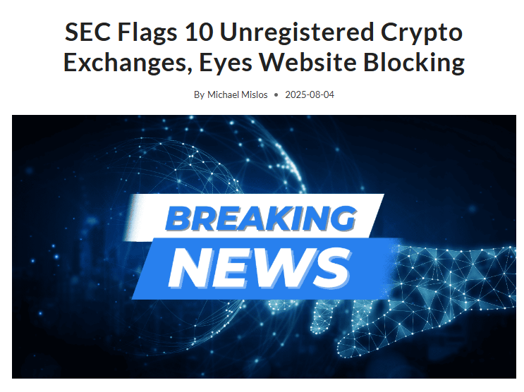mmichaels_21's tweet photo. 🧵🚨 The Philippine SEC just named 10 crypto exchanges including OKX, Bybit, KuCoin, and Kraken that are operating without registration in the country.

But here’s what’s different this time: the tone is much sterner, more forceful than previous advisories, like the one they issued vs. platforms like OctaFX and Binance in 2023. 🧵