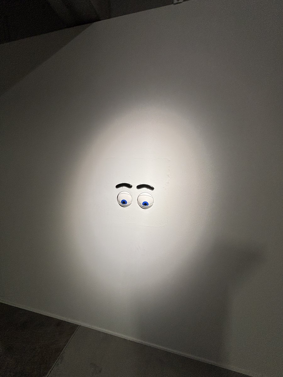 アニマトロニクス。
ライアン・ガンダーの作品。  Magnus Opus | 2013 まぶた・眉毛・眼球・・・。鑑賞者の動きに目が一連の動きをするようについてきます。