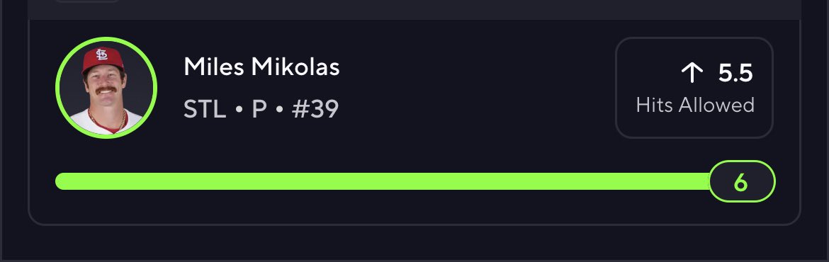 CushPlayerProps's tweet image. Miles Mikolas “O” 5.5 HA✅

10-2 RUN ON POTD’s🔥

GET ALL MY PLAYS 50% OFF, DONT MISS OUT👇