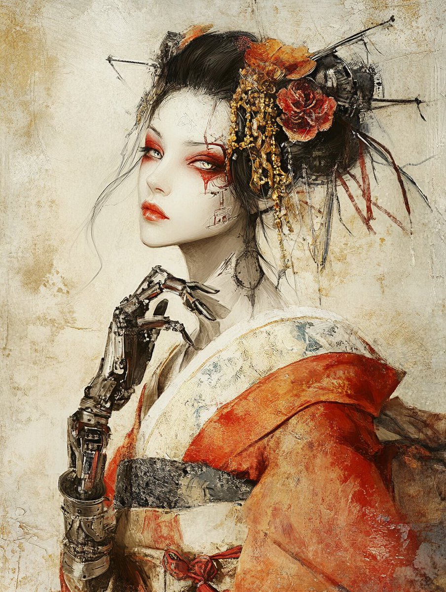 QT with your Geisha art