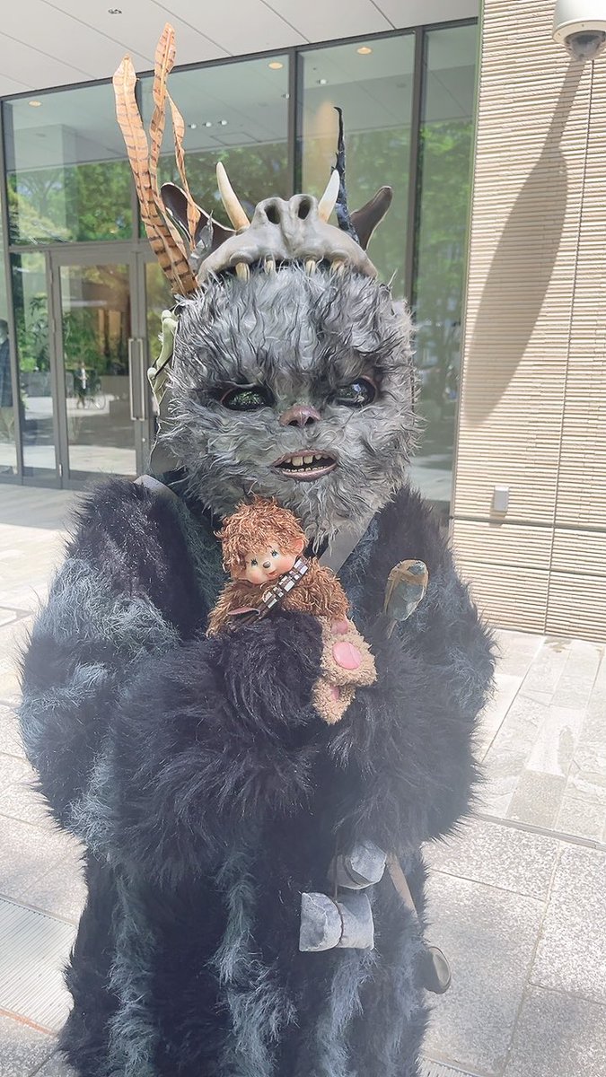pi_pi_ko's tweet photo. お目々がウルウル麗しい✨✨
すきぴ💘

#いつかのスターウォーズ
#starwars #スターウォーズ
#Ewok #イウォーク
#Teebo #ティーボ
#Chewbacca #チューバッカ
#monchhichi #モンチッチ https://t.co/fdNG2R5zKy