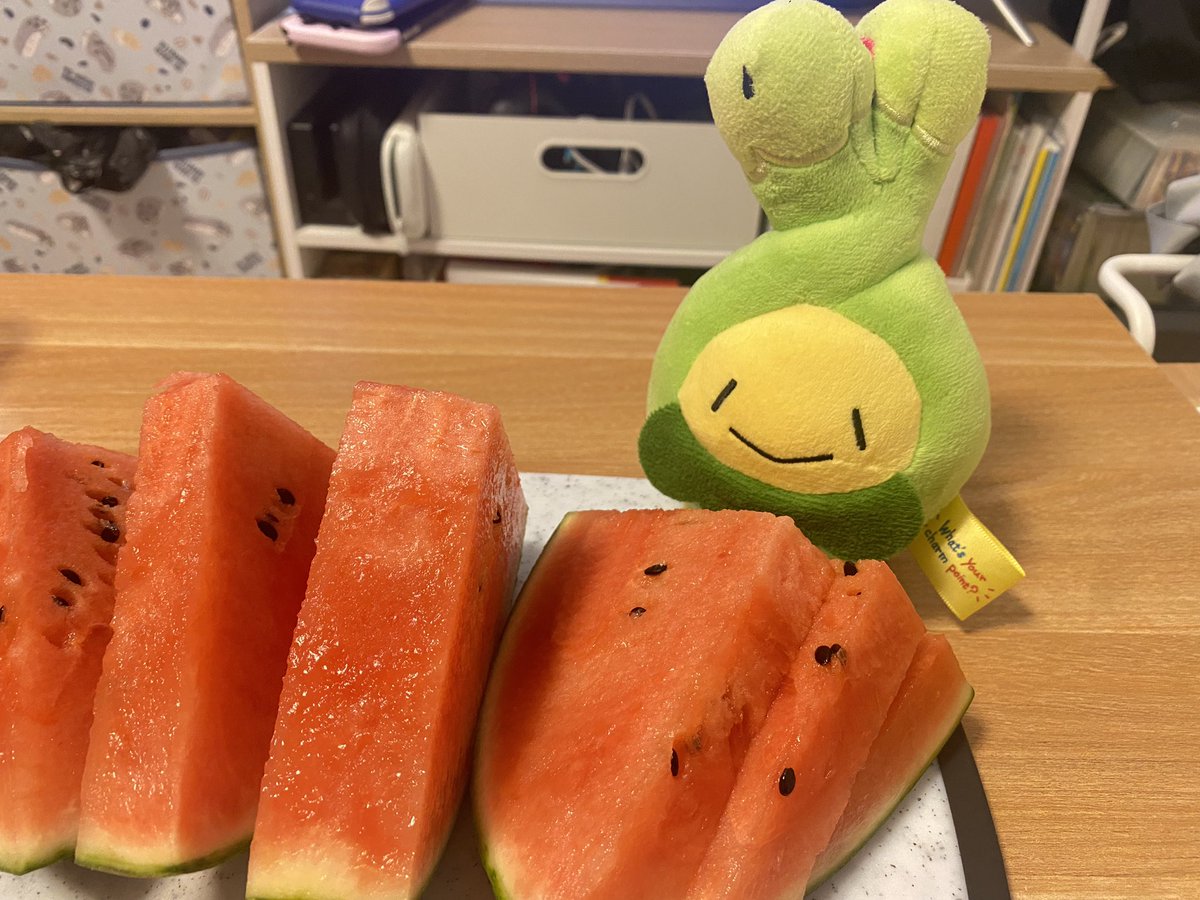 夏だね スボミーちゃん🍉