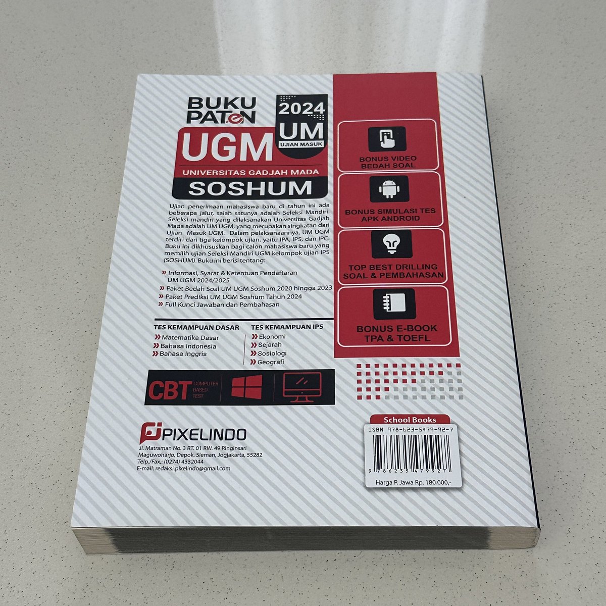 gyudieu_'s tweet photo. wts 
-buku paten ugm soshum 2024 | 100k
-wangsit snbt 2024 | 80k

dm for more details https://t.co/2oa8FzbsNw