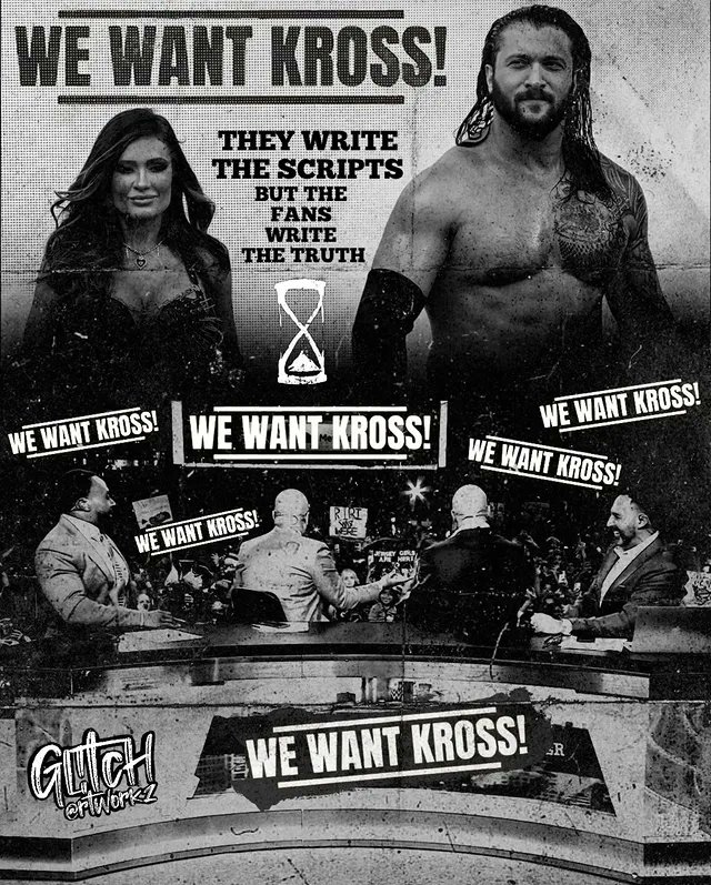 Ace69GamerVlogs's tweet photo. WE WANT KROSS!!! #WeWantKross @realKILLERkross @Lady_Scarlett13 @TripleH https://t.co/eUkR9pEcUR