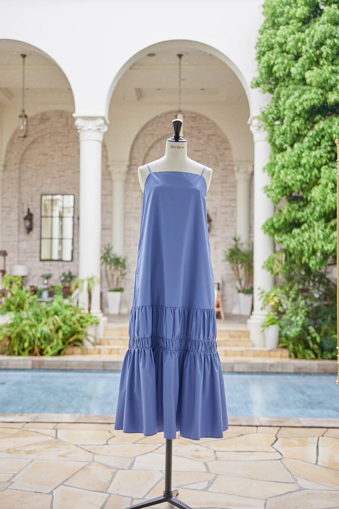 Herlipto♡Back Ribbon Cami Long Dress herlipto 【6月23日(日)19時発売】 Back Ribbon Cami Long Dress