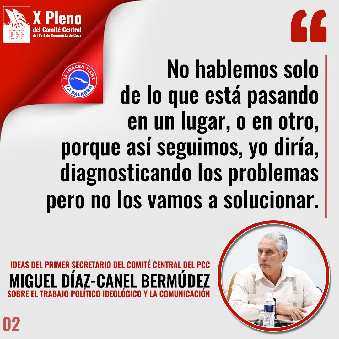 ESTHServirte's tweet photo. Es necesario soluciones oportunas a las problemáticas que se presentan. #CubaVencerá #JuntosXCuba @PartidoPCC @DiazCanelB @CServirte38629 https://t.co/mspaK1wFqt