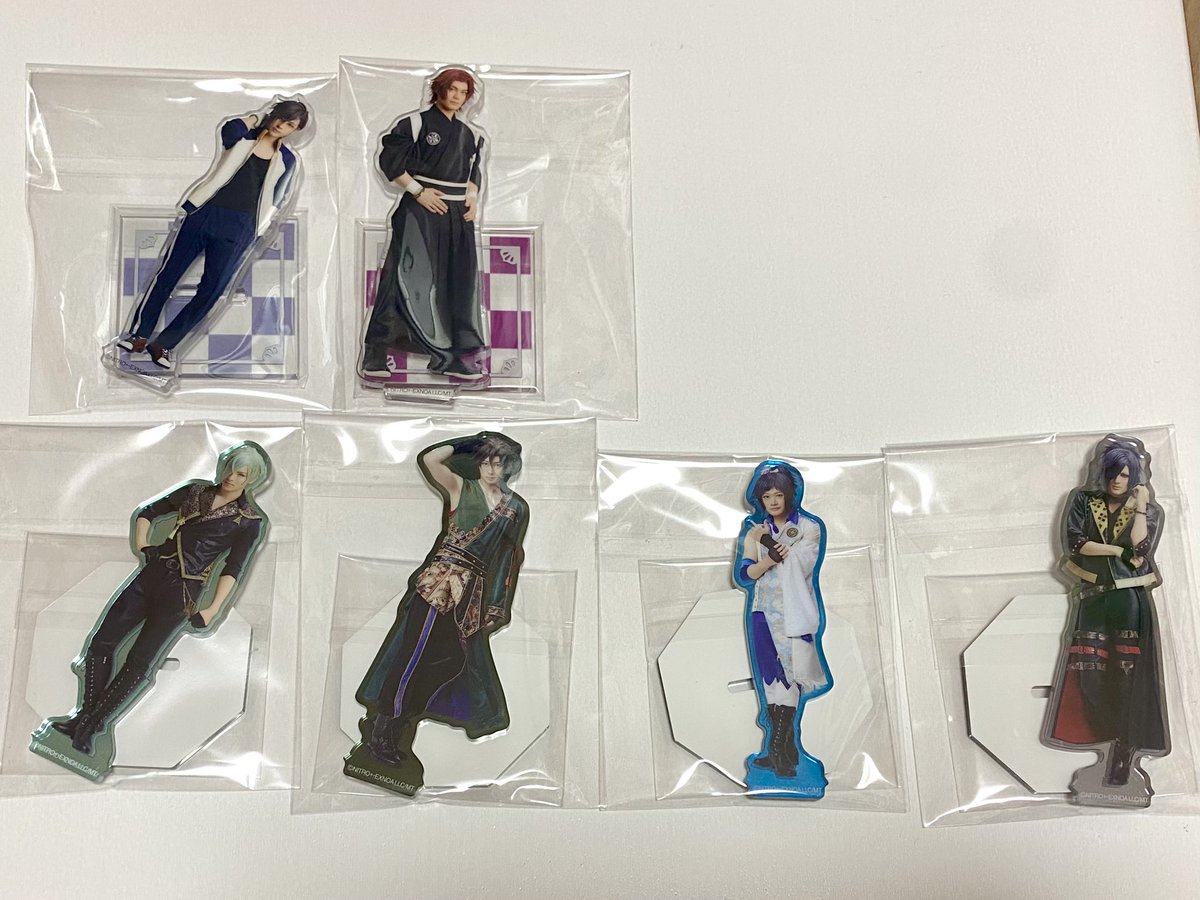 malmal_mal12's tweet photo. 【譲渡 交換】ミュージカル刀剣乱舞 刀ミュ ランダムアクリルスタンド アクスタ

譲
十周年祝賀祭:☆笹貫 日向 鬼丸 一期
祝玖寿:明石 蜻蛉切
すえひろがり:☆膝丸 御手杵 大和守 大典太

求:肥前 長義 清麿 (今作,玖寿)or定価+送料

郵送希望
☆の譲渡は無印を同数含むお譲り
お気軽にお声掛ください https://t.co/VZVAS5VEWa