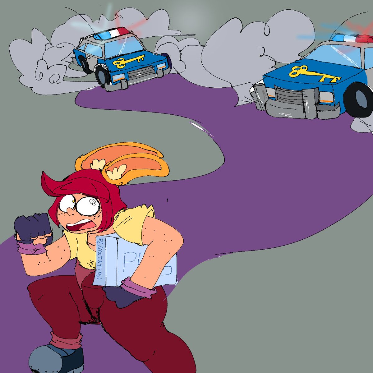 jackospringtrap's tweet image. Garabatos de la jazmín