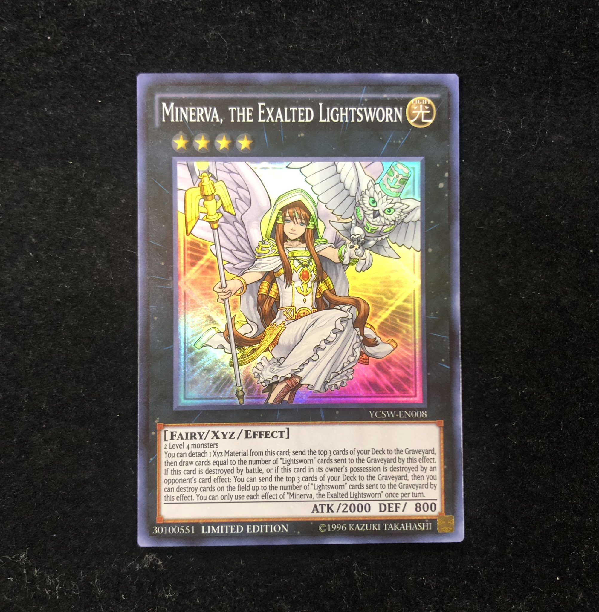 鑑定品YCSW-EN008 Super rare ライトロードセイントミネルバ Amazon.co.jp: 遊戯王カード ライトロード・セイント ミネルバ