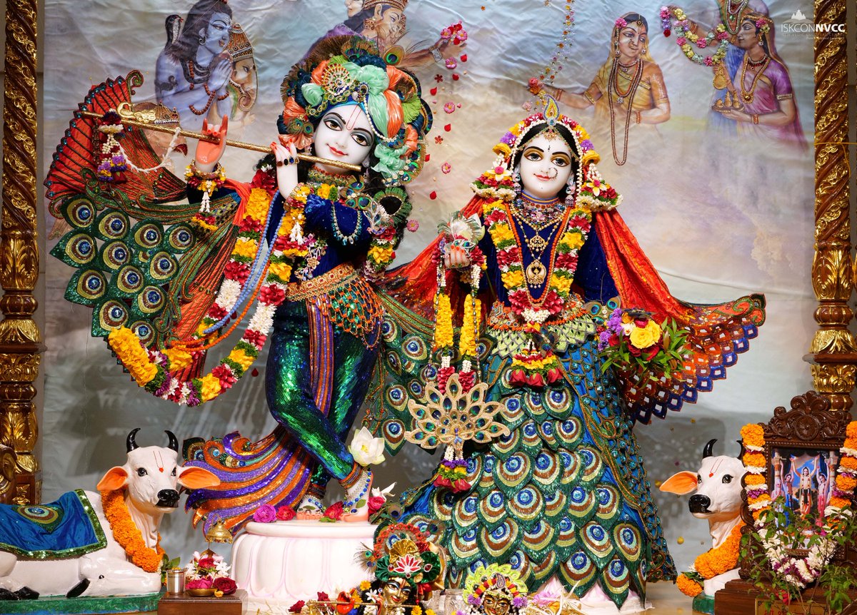 ISKCONPune's tweet photo. 🙏🏽Today's Darshan 📿 🗓06-08-2025🙏
🌷Sri Sri Radhavrindavanchandra🌷
🚩@ISKCONNVCCPune🚩
.
.
#ISKCON #ISKCONNVCC #ISKCONNVCCPune #ISKCONPune
#6thaugust #6thaugust2025 #Wednesday #Vrindavan
#Harinaamsankirtan #Radheshyamdas #Radheradhe
#Sankirtan #Kirtan #Mayapur #Prabhupada https://t.co/SqKazF70mu