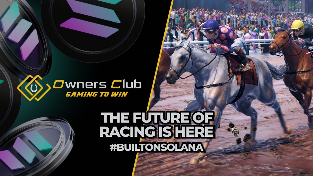 🏇 Built Different. Built on Solana.

The future of racing is here. Owners Club is your mobile-first horse racing game built on <a href="/solana/">Solana</a>.

Own, train, and race like a pro–every decision counts.

Why <a href="/solana/">Solana</a>?
⚡️ Lightning-fast
🛠 Scalable for millions
🎮 Built for gamers

Own the
