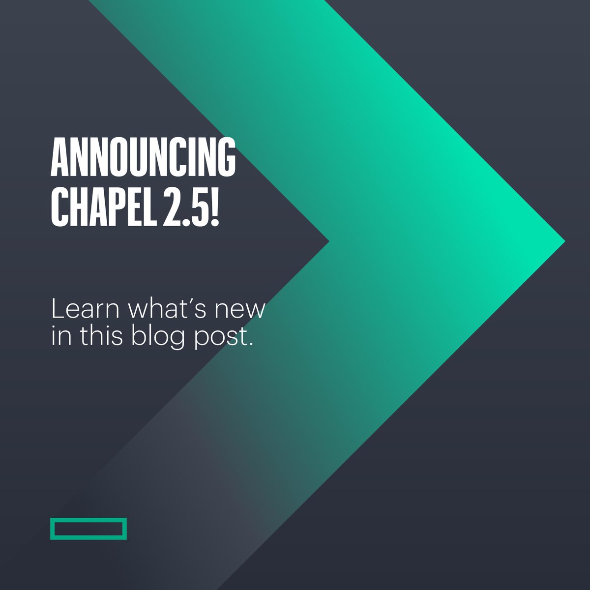 LB@HPE (@lbathpe) on Twitter photo Announcing our newest <a href="/ChapelLanguage/">Chapel Language</a> release – 2.5! Get details on all the highlights including a new distributed sort algorithm, initial support for using VS Code to debug, and improvements to the Dyno front-end in this blog post. #HPEDEV hpe.to/6016fgzEG Announcing our newest <a href="/ChapelLanguage/">Chapel Language</a> release – 2.5! Get details on all the highlights including a new distributed sort algorithm, initial support for using VS Code to debug, and improvements to the Dyno front-end in this blog post. #HPEDEV hpe.to/6016fgzEG