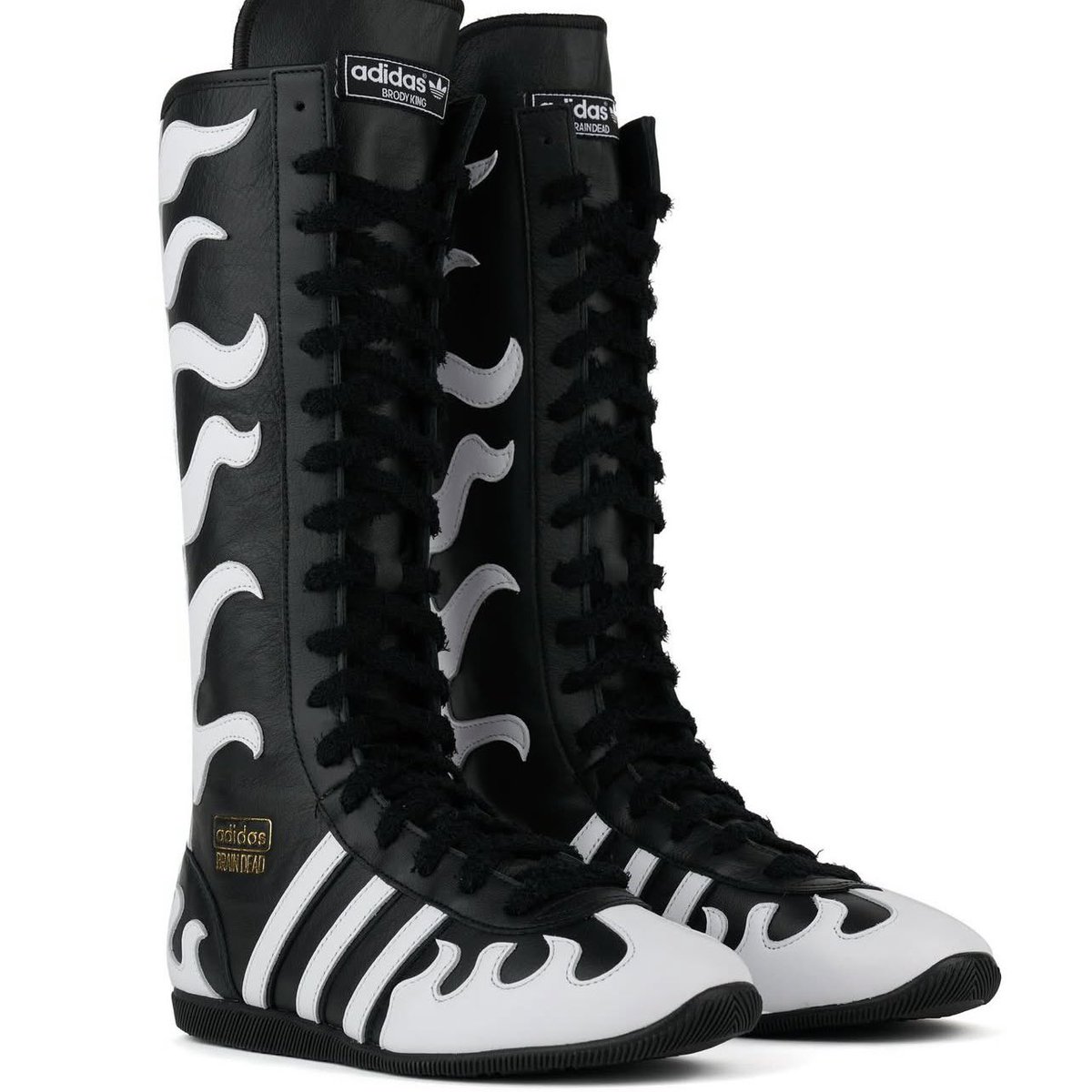Brody King is collaborating with Adidas and Brain Dead for limited shoes and boots