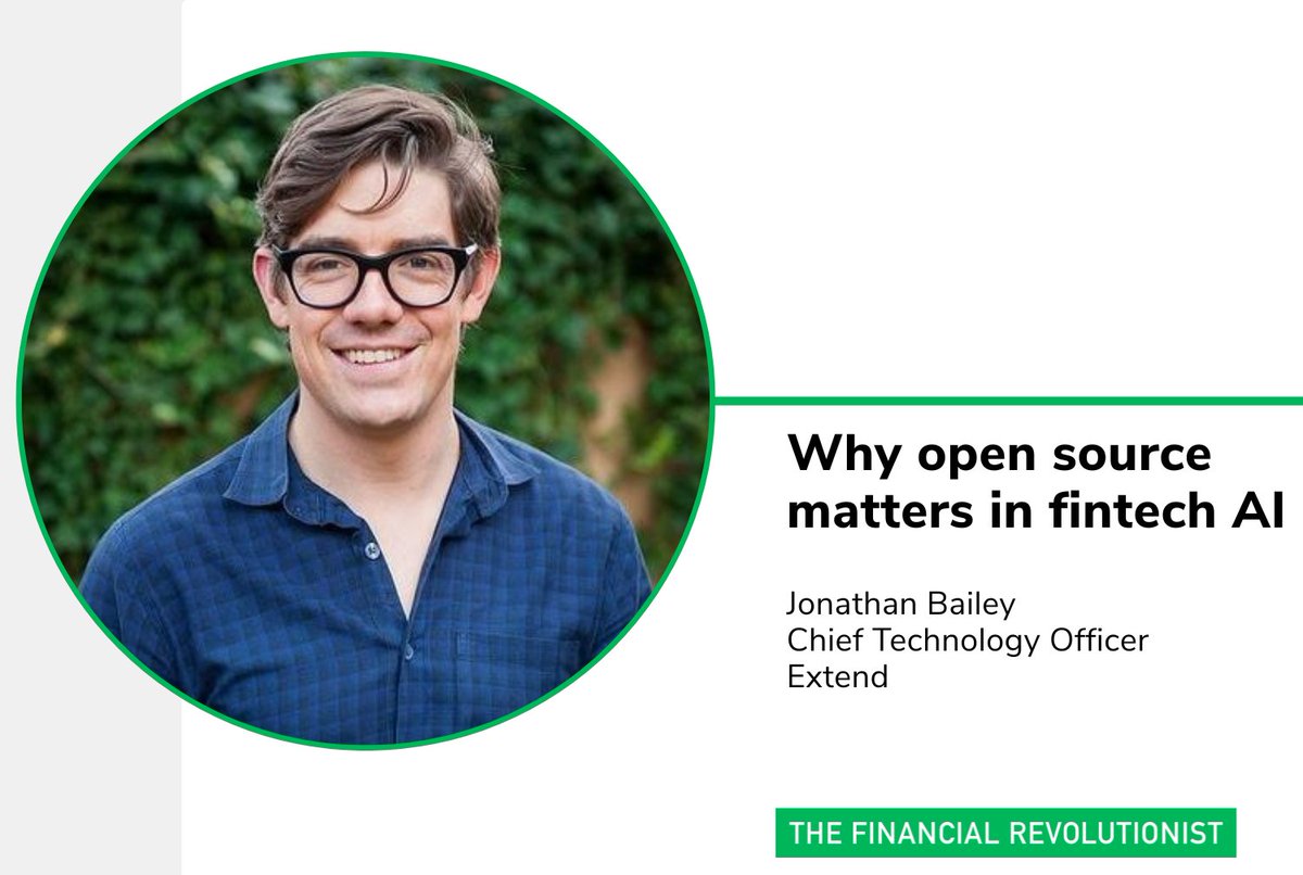 Mid-2025: AI drove 50%+ of global VC deals. Fintech? Slowing down.

<a href="/PayWithExtend/">Extend</a> CTO Jonathan Bailey says fintech is using open-source AI, but not building it.

No contribution = no influence.

🔗 thefr.com/news/why-open-…

#Fintech #AI