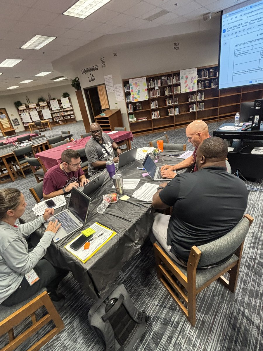 Preparing to Win with great team building and focusing on all things instructional to round out day 2 for our team <a href="/CobleMS/">James Coble MS</a>! #WinTheDayTheCobleWay