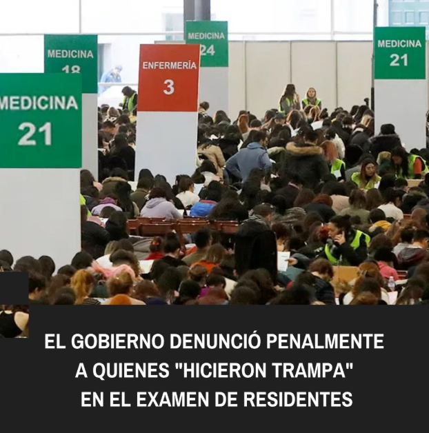 PERFECTO
El primero que anunció la presentación judicial fue el vocero presidencial, Manuel Adorni, quien en su cuenta de la red social X lanzó: "No vamos a permitir que se acceda a cargos médicos de manera fraudulenta, poniendo en riesgo la vida de todos".

"Acabamos de