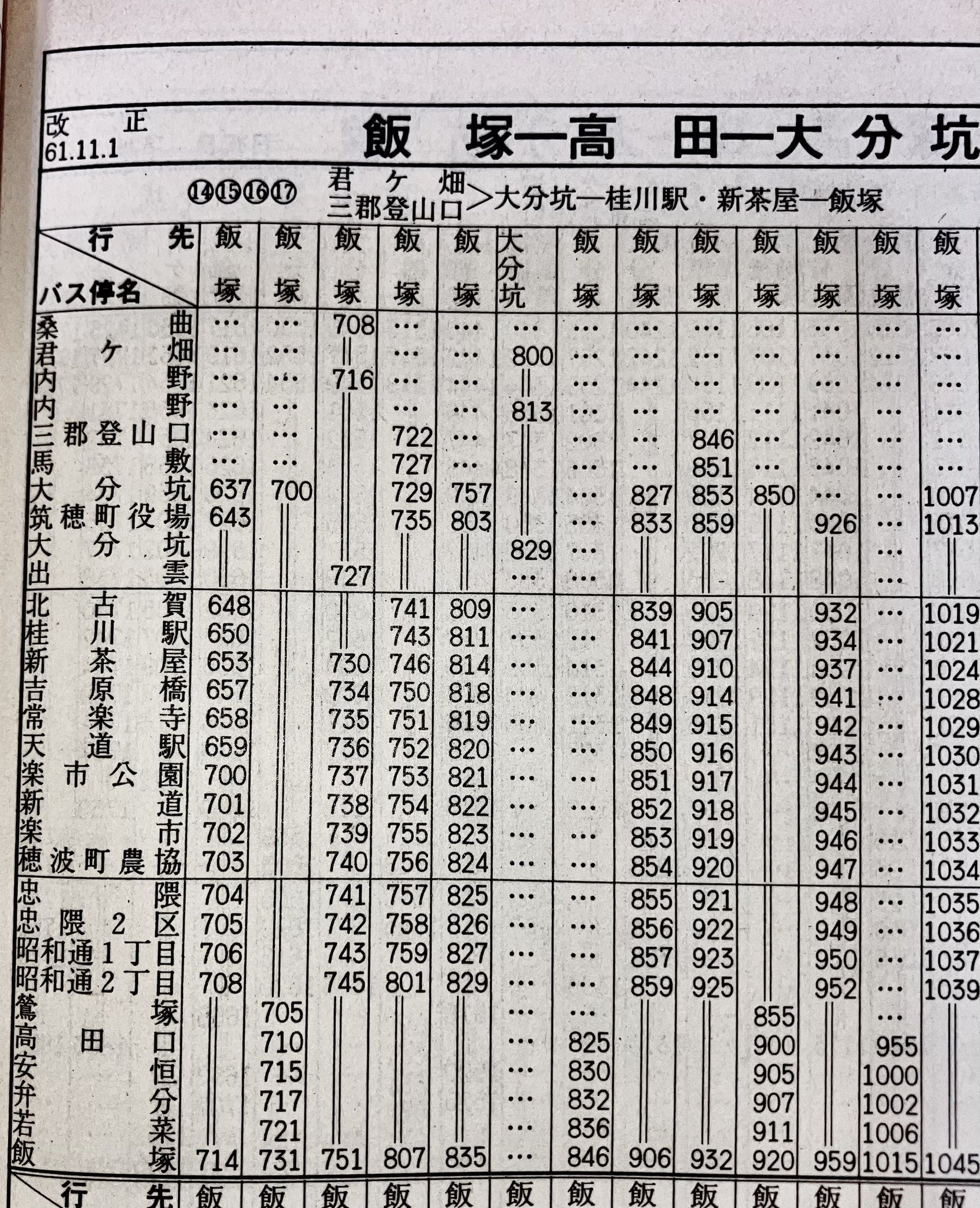 西鉄　時刻表　福岡編　S62.6.20現在 西鉄 時刻表 福岡編 S62.6.20現在 西日本時刻表 | 出版物 | 株式