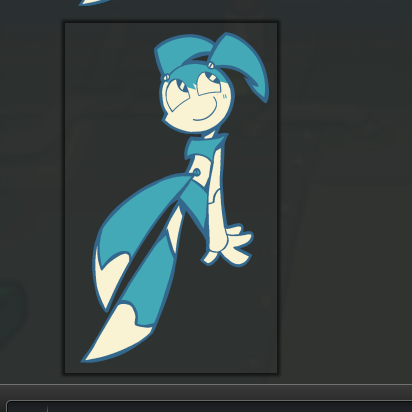 i was making a keychain for myself, I ended up scrapping that drawing and making a new one entirely💙