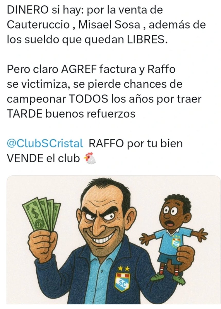 raffU, GAYina la concha de tu madre, eres lo peor que le pudo pasar a <a href="/ClubSCristal/">Club Sporting Cristal</a> .....