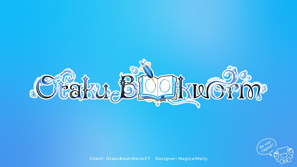 MagicalMeily's tweet photo. ✨ Logo design for @OtakuBookWormVT!
Thank you for trusting me with your design!
#OtakuPortraits ⋆ #MeilyDesign https://t.co/PQT0qnqpna