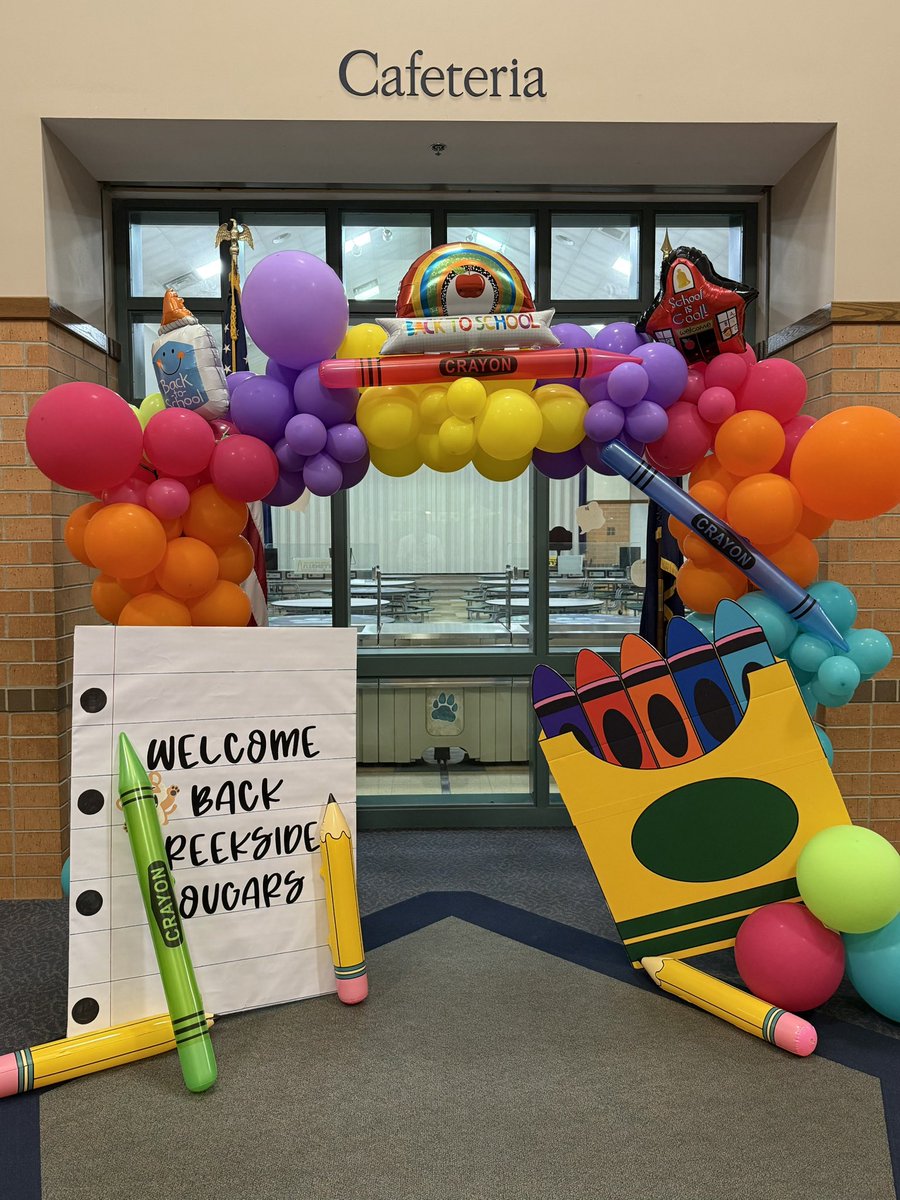 We will see all of our Creekside Cougars in the morning!! #WeAreFamily