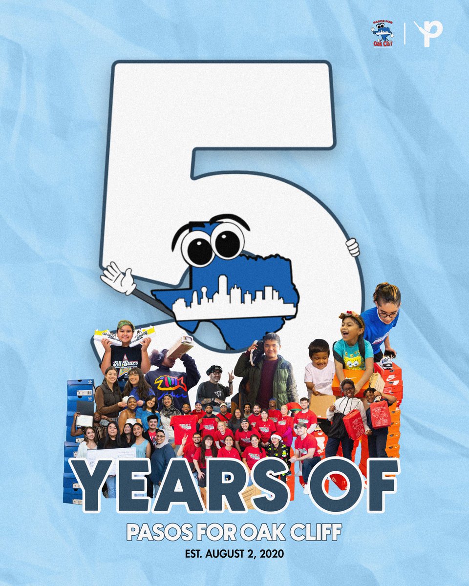 IT’S OUR 5TH BIRTHDAY🎉

5 years ago, we set out with a goal: help 50 kids with new shoes. Today, we’ve given away 5,100 shoes, launched educational programs, &amp; built a community rooted in love. The milestone belongs to every donor, volunteer, sponsor, &amp; supporter who’s believed.