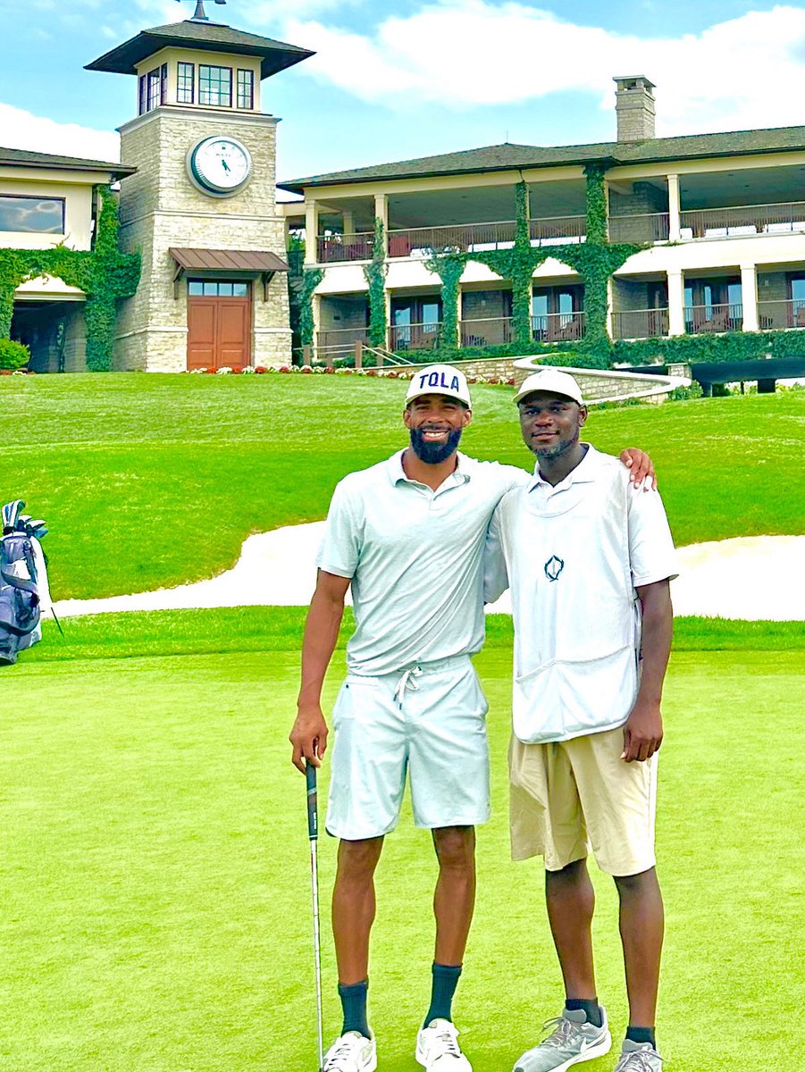 Good day on the course with Mike Conley
#GolfisLife 🏀⛳️