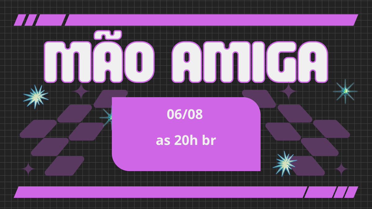 Mão amiga ~ atividade 3x3

é uma atividade em time, espero que todos gostem e participem! mais informações na imagem abaixo:

acesse: ironhotel.org