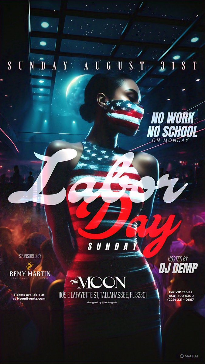 THE MOON LABOR DAY SUNDAY
TICKETS AT DJDEMP.COM
