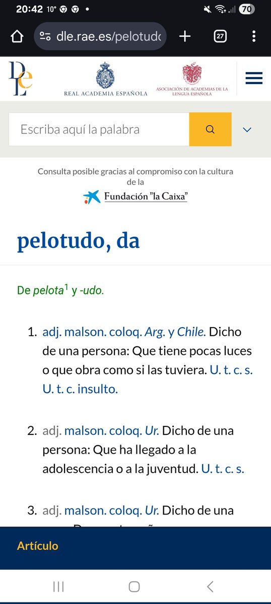 Se hizo justicia. Llegamos a la Rae.es