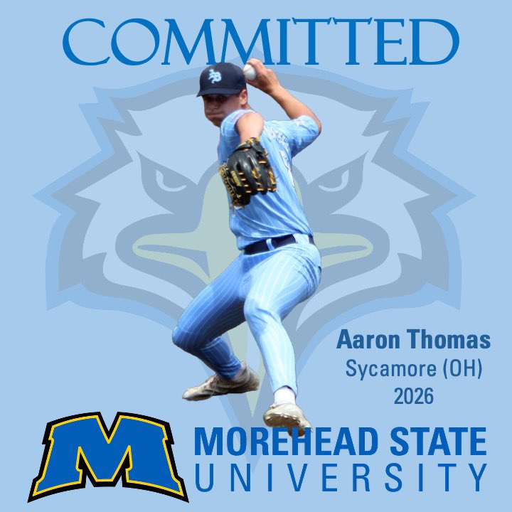 Aaron Thomas (@aaronthomas2026) on Twitter photo I would like to announce my commitment to play baseball at Morehead State University. Huge thanks to <a href="/D_Stambaugh_/">Dalton Stambaugh</a> and <a href="/MSUEaglesBsball/">Morehead State Baseball</a> for this amazing opportunity!
Shoutout to <a href="/tclarkpitching/">Travis Clark</a> best pitching coach in baseball! I would like to announce my commitment to play baseball at Morehead State University. Huge thanks to <a href="/D_Stambaugh_/">Dalton Stambaugh</a> and <a href="/MSUEaglesBsball/">Morehead State Baseball</a> for this amazing opportunity!
Shoutout to <a href="/tclarkpitching/">Travis Clark</a> best pitching coach in baseball!