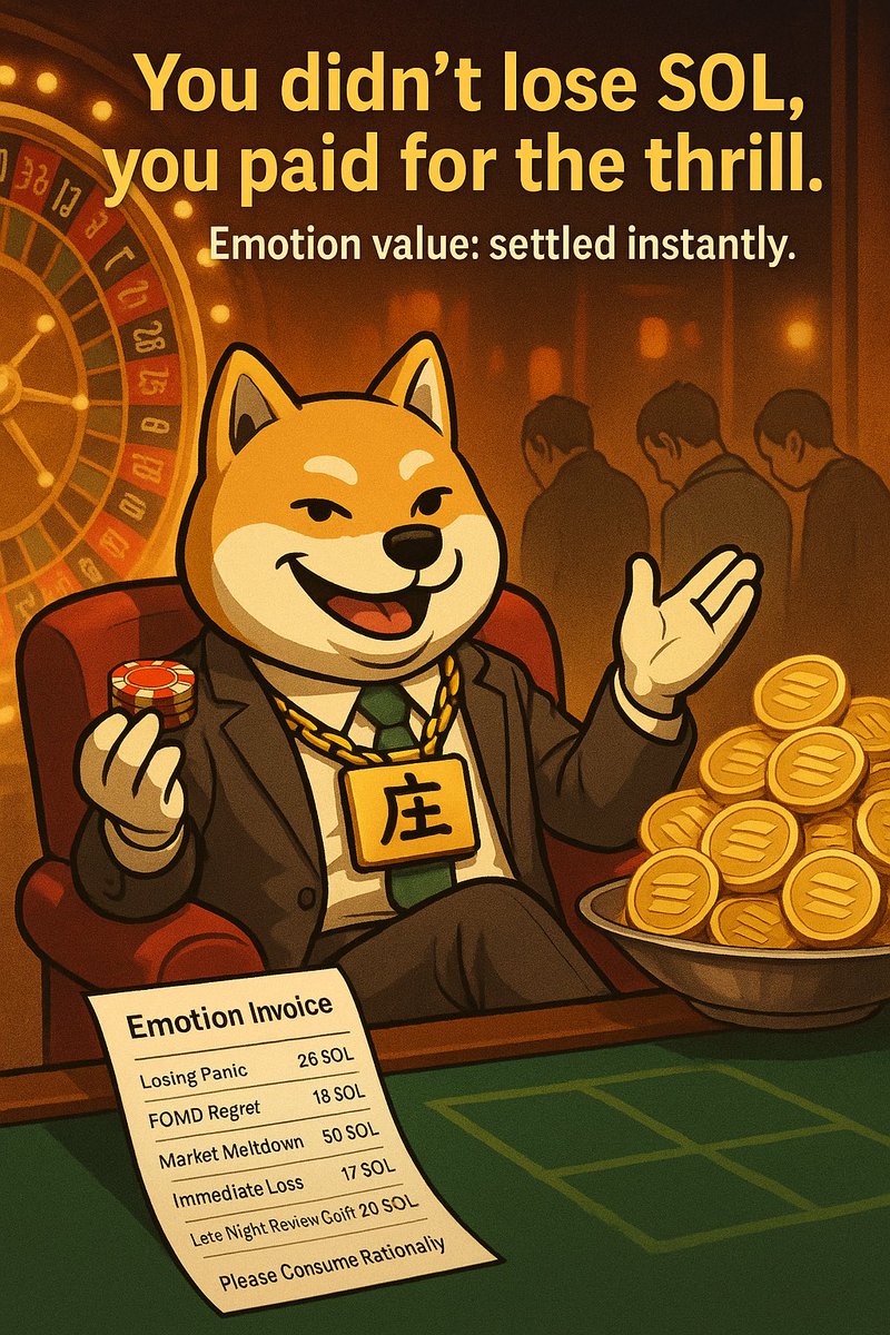 Do you know why you’re in pain?
知道你们为什么痛苦吗？

Because you still don’t understand the true nature of this industry.
因为你们还不理解这个行业的本质.

Is a casino here to make you rich through investing?
赌场是让你们投资赚钱的吗？

No—it’s here for you to spend!