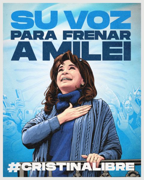 CristinaLivreBR's tweet photo. Cuando todo se desmorona, la voz de #Cristina vuelve a ser esperanza. Por eso: #CristinaLibre #CristinaLivre
🔗 https://t.co/mEmEAKO8AT https://t.co/TJ90dJfYl2