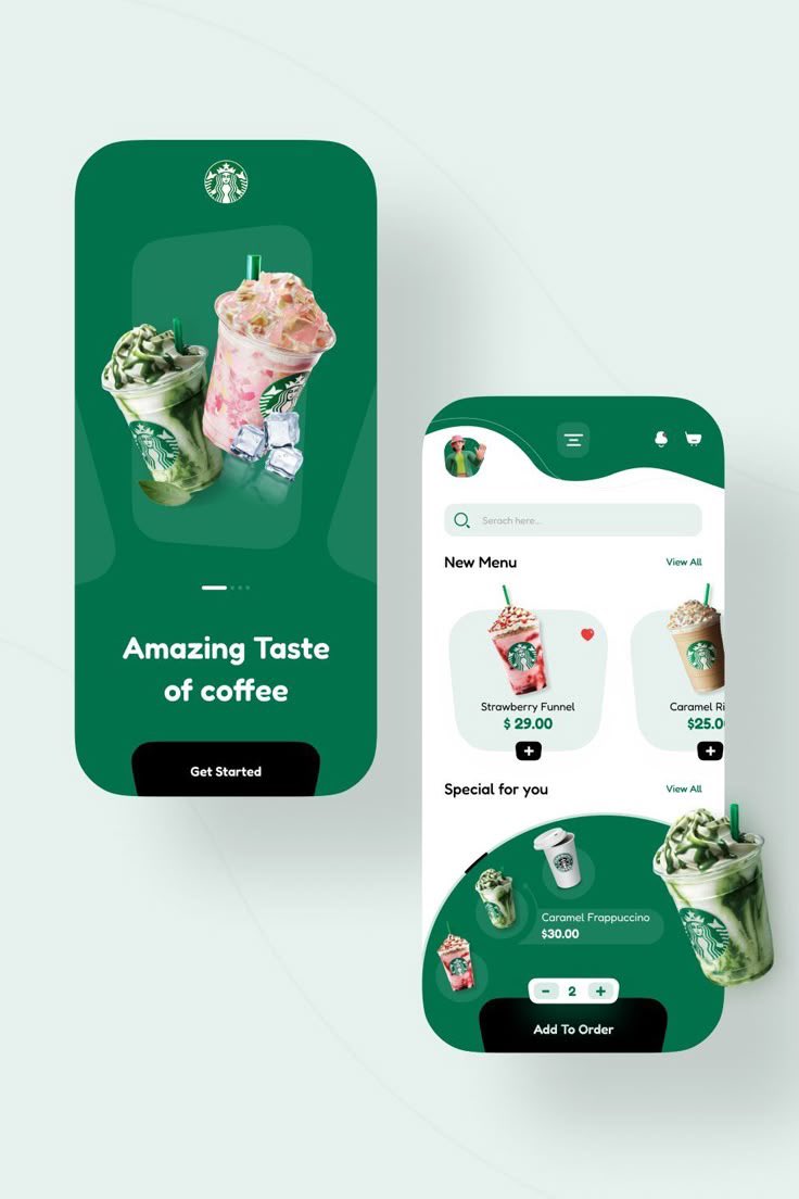 IfohE8045's tweet image. Sip, scroll, and savor. A peek at our latest mobile app design for Starbucks. ☕️
Looks familiar 
I redesigned an inspired concept 
Rate it out of 10
#Techetechete #Web3
