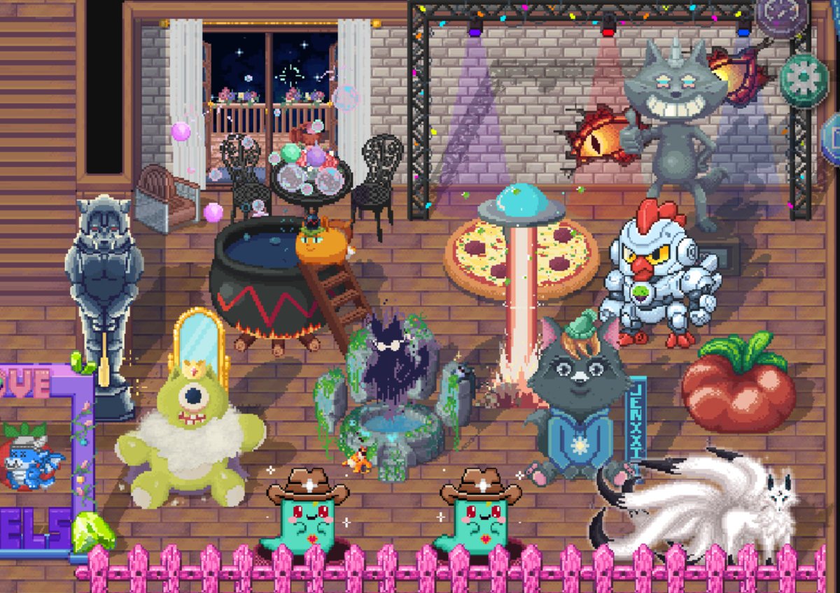 SirCapyBaron's tweet image. obrigado a todos que fizeram a #pixelsUGCfair acontecer 🫶 melhor evento da comunidade 🫶

⚠️ e ATENÇÃO! ⚠️ 

🎁 amanhã, meus seguidores vão poder disputar alguns dos itens que eu ganhei nesse evento épico!

ative as notificações🔔 e depois não me diga que eu não avisei! 👀