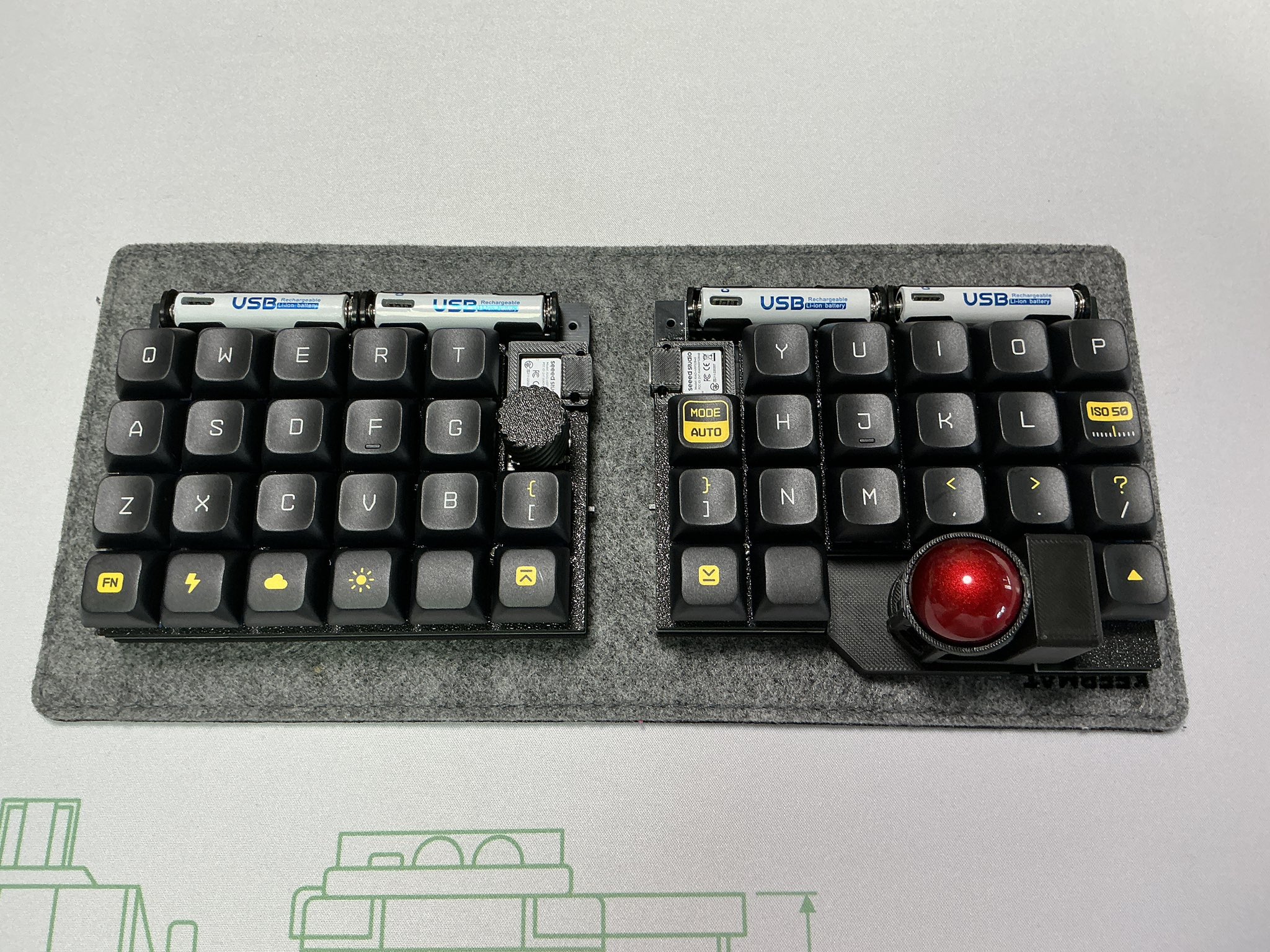GMK bordeaux 自作キーボード　キーキャップ メカニカルキーボード用のパーソナライズされたキーキャップ