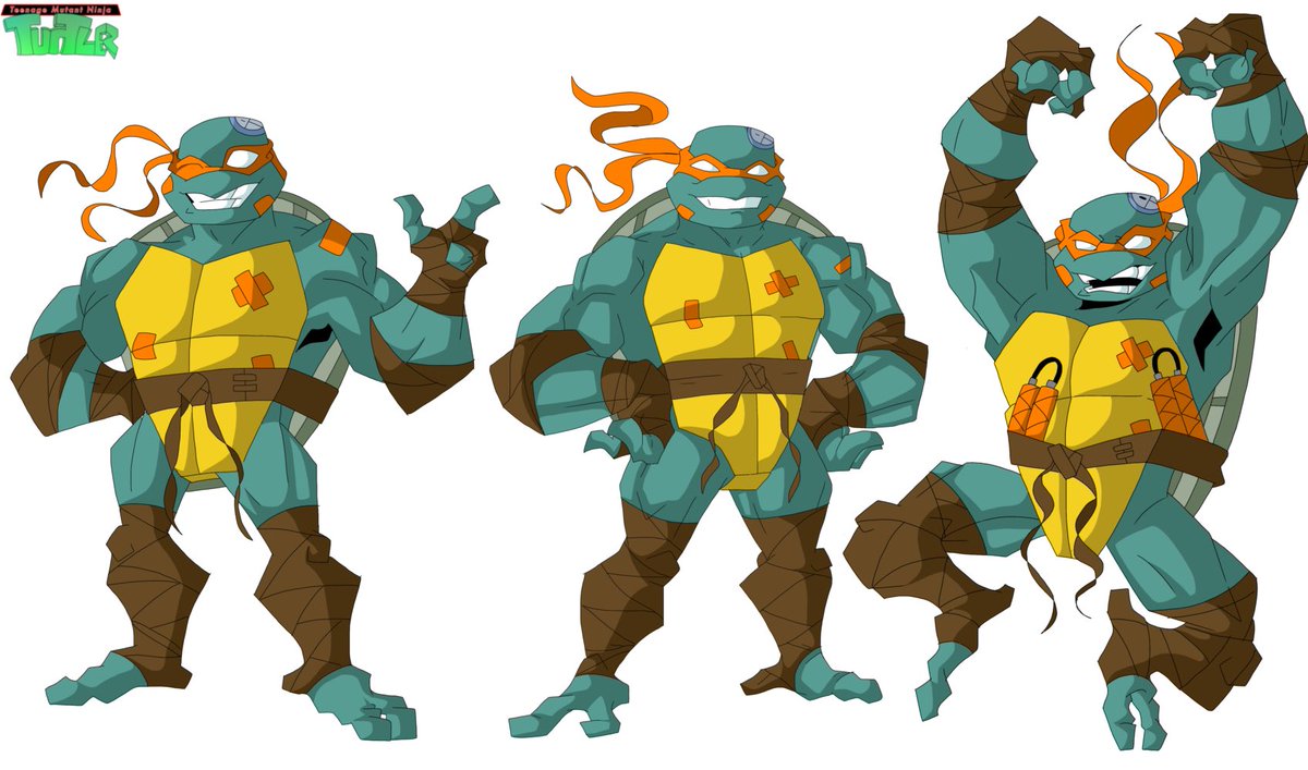 fmyt2009's tweet photo. Some more turtles concept art of mines cuz why not https://t.co/QQOvvFmg7K