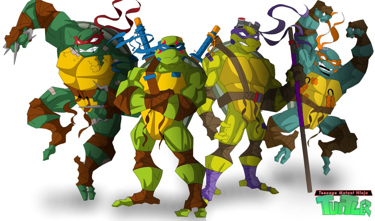 fmyt2009's tweet photo. Some more turtles concept art of mines cuz why not https://t.co/QQOvvFmg7K