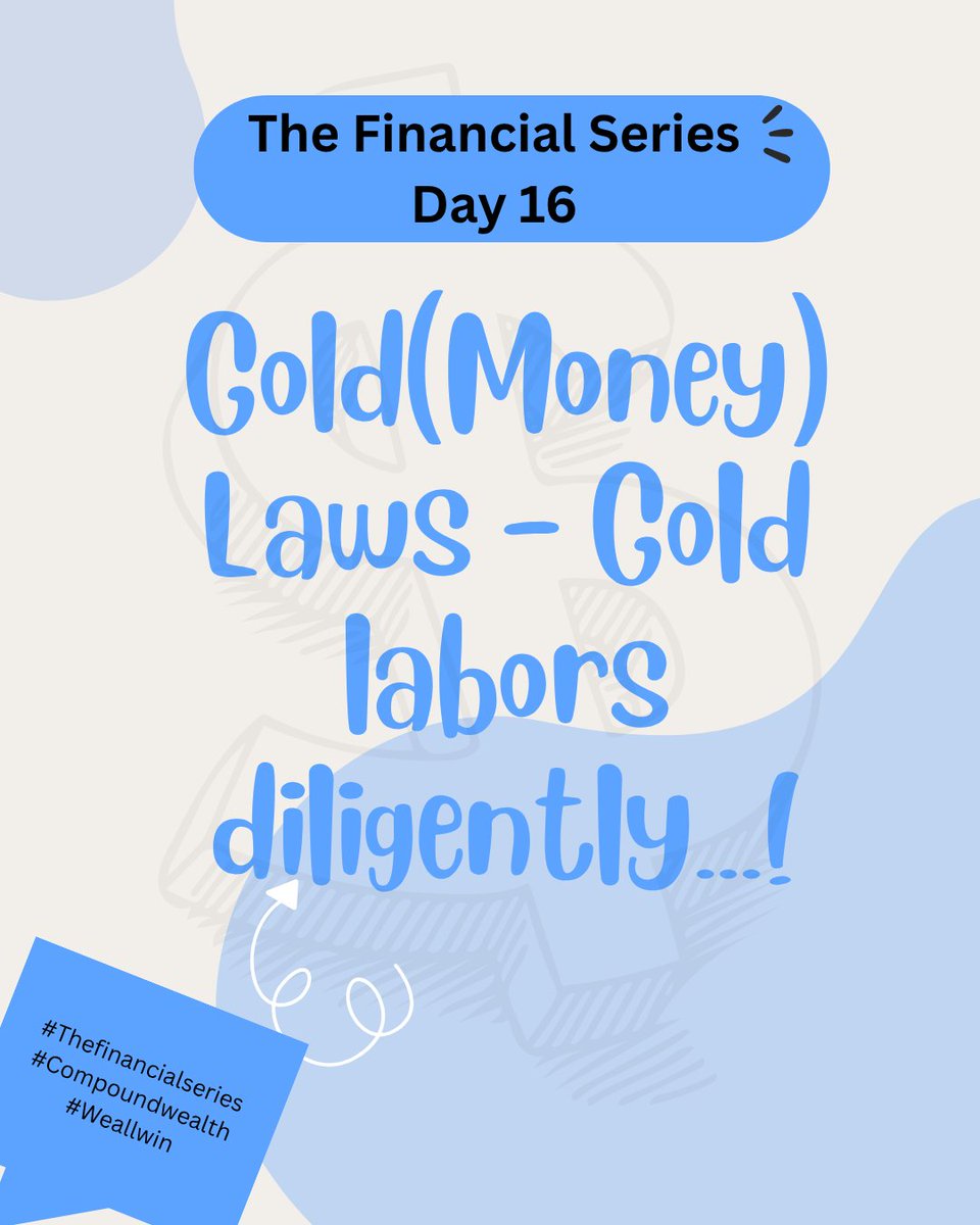morhu_nancy's tweet photo. Money loves to work, but only if you let it....
Hello family and friends, it's day 16 of "The Financial Series" and we are here again with yet another practical tip to compounding wealth, let's do this!
#Thefinancialseries #Compoundwealth #Weallwin https://t.co/q4hAF66Hk2