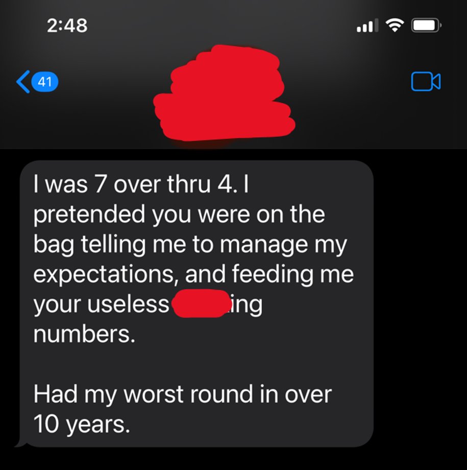 LouStagner's tweet image. One of my favorite text messages from a good friend...

🤣🤣🤣