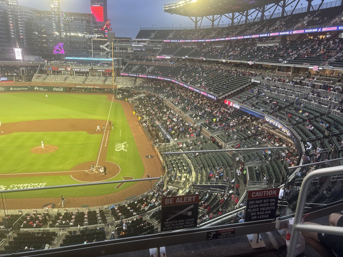 Braves fans are no longer mad. 
Braves fans are no longer disappointed 

Braves fans no longer care. 

Is this OK, Braves Management?