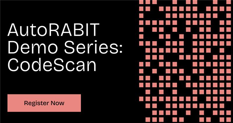 autorabit's tweet image. Fast code is great. Secure, consistent code is better.
Join us Aug. 12 @ 10 a.m. ET for a live demo of the newest CodeScan features + a live Q&A.
bit.ly/40BKPlQ
#SalesforceDevOps #CodeScan