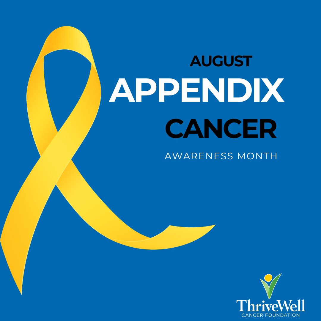 ThrivewellSa's tweet image. 🎗️Appendix cancer is a rare cancer which often presents with subtle symptoms, making early diagnosis challenging. Navigating an appendix cancer diagnosis can be incredibly tough. Let&apos;s work together to raise awareness and educate others.
#AmberforAppendixCancer