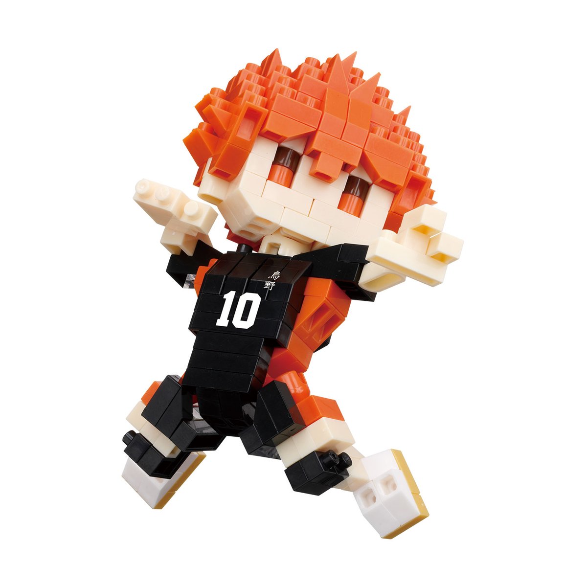 Everyone's favorite Little Giant is taking big strides with Japan's tiniest blocks!

Hinata Shoyo from Haikyuu!! is now a part of nanoblock's Character Collection Series &amp; will be available Jan. 2026!

Made up of 300 blocks&amp; has a ⭐⭐⭐/5 Difficulty Rating!

Check back tomorrow