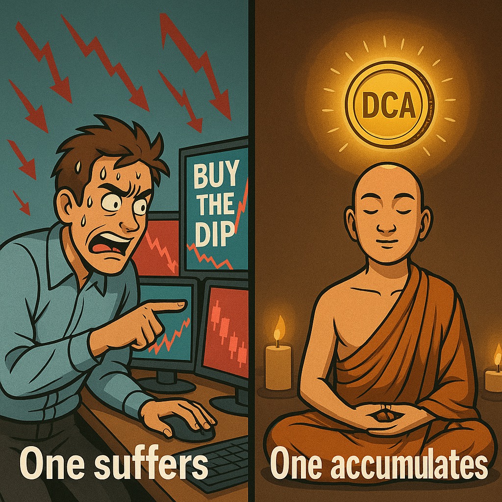 Volatility is temporary. $DCA is forever.