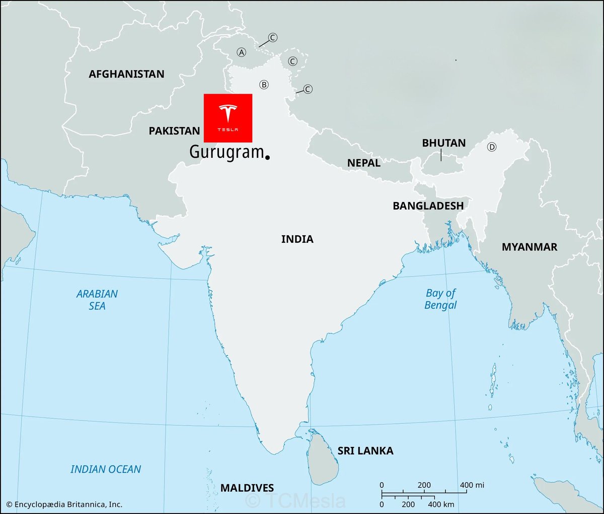 $TSLA 🇮🇳 Tesla is turbocharging its expansion in India with the third center ⚡️

As reported by CRE Matrix, Tesla has leased a 33,000-square-foot space in a commercial building in Gurugram, Haryana, to serve as both a service center and sales outlet 🔥