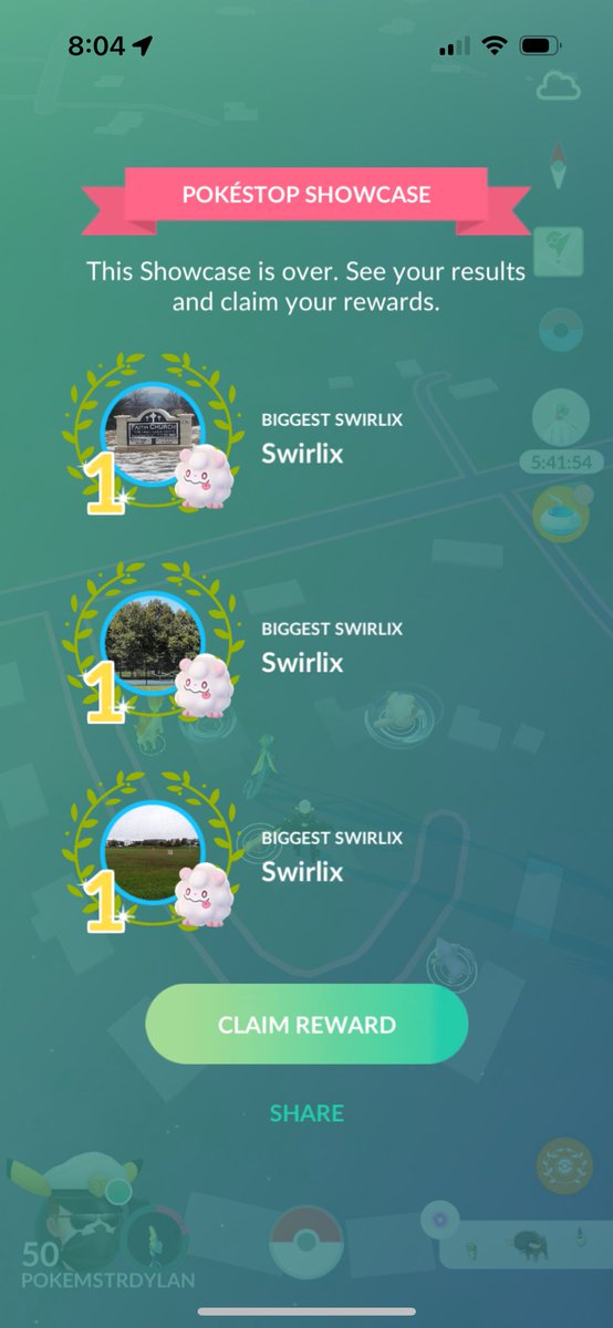 DylanJustison's tweet image. ☁️🍭 Swirlix Spotlight Hour Recap ☁️🍭

Catches: 391
XP: 182,920
Stardust : 161,620
WB 🌫️: ✅
Spacial Rend 🪄🪐 : ✅
XL’s: 429
Shiny’s ✨: 8️⃣
Hundo’s 💯: 1️⃣

And a clean sweep at the showcases 🧹
#PokemonGo