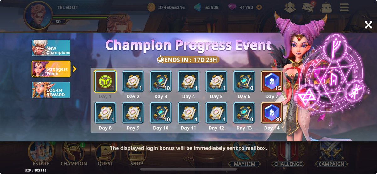 Make sure you log in for these great rewards 🔥🔥🔥